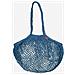 Mab0002 - Cotton Mesh Bag - Borsa A Rete In Cotone - Blue - Foto miniatura 1