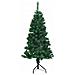 Albero di Natale Artificiale ad Angolo con Supporto Verde 120 cm PVC - Foto miniatura 6