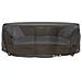 Coperture Divani Isola 2pz Con 10 Occhielli 236x67 Cm Rotonde - Foto miniatura 6