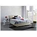 Letto Matrimoniale Betty, Letto Contenitore Con Rivestimento In Tessuto, 100% Made In Italy, Apertura Frontale, Adatto Per Materasso Cm 160x190, Beige - Foto miniatura 3