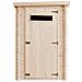 Casetta Da Giardino In Legno Per Esterni Con Pavimento Trattato - A198x144x239cm / 2.36m2 - Timbela M306a+m306g - Foto miniatura 2