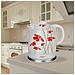 MR-066-RED FLOWERS bollitore elettrico 1,5 L 1200 W Rosso, Bianco - Foto miniatura 3