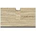 Mobile Lavabo Bagno Rovere Sonoma 60x33x60 Cm Legno Multistrato - Foto miniatura 4