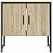 Mobile Lavabo Bagno Rovere Sonoma 60x33x60 Cm Legno Multistrato - Foto miniatura 7