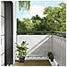 Paravento Balcone Grigio Chiaro 90x800cm 100% Poliestere Oxford - Foto miniatura 1