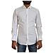 Abito Formale Slim Fit In Cotone Bianco Camicia Oro - It37 - Xs - Foto miniatura 1