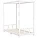 Giroletto per Bambini Bianco 90x190cm in Legno Massello di Pino - Foto miniatura 3