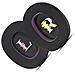 Cuscinetti Auricolari Rrescanti Per Cuffie Jbl - Nero Viola (confezione Da 2) - Foto miniatura 1
