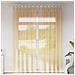 Tende In Voile Con Passanti 2 Pz Sabbia 140x260 Cm - Foto miniatura 3