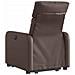 Poltrona Alzapersona Reclinabile Marrone in Similpelle - Foto miniatura 4