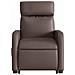 Poltrona Alzapersona Reclinabile Marrone in Similpelle - Foto miniatura 8