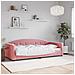 Letto da Giorno Rosa 90x200 cm in Velluto - Foto miniatura 2