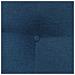 Cuscino per Schiena Blu 45 x 24 x 50 cm Tessuto - Foto miniatura 8