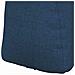 Cuscino per Schiena Blu 45 x 24 x 50 cm Tessuto - Foto miniatura 9