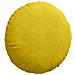 Cuscini per Seduta 2 pcs Giallo Ø 40 x 13 cm Velluto - Foto miniatura 5