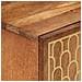 Credenze 3 pz 60x33x75 cm in Legno Massello di Mango - Foto miniatura 7