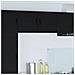Pensile cucina 2 pcs Nero 40 x 31 x 40 cm Legno multistrato - Foto miniatura 2