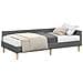 Struttura Letto Angolare con Materasso 2 pcs Grigio Tessuto - Foto miniatura 1