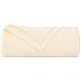 Coperte da Pile 6 pcs Crema 350 x 270 cm Panno - Foto miniatura 5