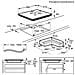 PIANO INDUZIONE DOUBLE BRIDGE 60 CM TO64IM0BIB MADE IN EUROPE - Foto miniatura 10