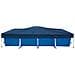 Copertura per piscina 450 x 220 cm Rettangolare PVC e PET - Foto miniatura 4