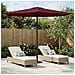 Ombrello da giardino 270 x 270 cm Poliestere Rettangolare - Foto miniatura 3