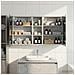 Set di Armadi da Bagno con porta 3 pcs 100 x 10,5 x 60,5 cm - Foto miniatura 2