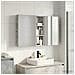 Set di Armadi da Bagno con porta 3 pcs 100 x 10,5 x 60,5 cm - Foto miniatura 4