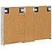 Set di Armadi da Bagno con porta 3 pcs 100 x 10,5 x 60,5 cm - Foto miniatura 9
