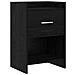 Comodini Rovere Nero 40 x 30 x 60 cm Legno ingegnerizzato - Foto miniatura 1