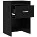 Comodini Rovere Nero 40 x 30 x 60 cm Legno ingegnerizzato - Foto miniatura 3