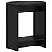 Tavolo laterale Nero 50 x 39,5 x 55 cm Legno ingegnerizzato - Foto miniatura 1