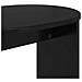 Tavolo laterale Nero 50 x 39,5 x 55 cm Legno ingegnerizzato - Foto miniatura 8