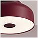 Plafoniera Omiq Borgogna Sl. 2280 - Moderno Plafoniere Bordeaux 15x30x30 Cm - Foto miniatura 5