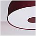 Plafoniera Omiq Borgogna Sl. 2280 - Moderno Plafoniere Bordeaux 15x30x30 Cm - Foto miniatura 6