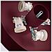 Plafoniera Omiq Borgogna Sl. 2280 - Moderno Plafoniere Bordeaux 15x30x30 Cm - Foto miniatura 8