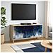 Mobile TV RAALTE 102 x 33 x 50 cm Sonoma Legno ingegnerizzato - Foto miniatura 2