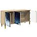 Mobile TV RAALTE 102 x 33 x 50 cm Sonoma Legno ingegnerizzato - Foto miniatura 3