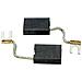 Spazzole di carbone per Bosch GSH 27 VC - 6,3 x 16 x 22 mm - coppia - Foto miniatura 2