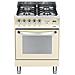 PBI66MFT / C Cucina a 4 Fuochi Gas Forno Elettrico Multifunzione Classe A Dimensione 60 x 60 cm Colore Avorio - Foto miniatura 3