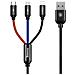 Cavo 3in1 Usb Usb-c / Lightning / Micro 3a - Foto miniatura 6