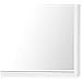 Specchio Da Parete Quadrato Bianco 50 X 50 Cm Brignoles - Foto miniatura 4