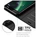 Custodia Compatibile Con Nokia 2 In Nero Carbone - Coperchio Protettiva Con Chiusura Magnetica, Funzione Stand E Tasca Per Le Carte - Foto miniatura 4