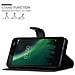 Custodia Compatibile Con Nokia 2 In Nero Carbone - Coperchio Protettiva Con Chiusura Magnetica, Funzione Stand E Tasca Per Le Carte - Foto miniatura 6