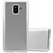 Custodia Compatibile Con Samsung Galaxy A6 2018 In Argento Metallico - Coperchio Protettivo In Silicone Tpu Flessibile - Foto miniatura 1