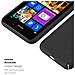 Custodia Compatibile Con Nokia Lumia 925 In Frosty Nero - Hard Case Coperchio Protettivo In Frosted Look Contro I Graffi E Gli Urti - Foto miniatura 7