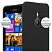 Custodia Compatibile Con Nokia Lumia 925 In Frosty Nero - Hard Case Coperchio Protettivo In Frosted Look Contro I Graffi E Gli Urti - Foto miniatura 3