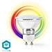 Lampadina Led Wi-fi A Colori E Bianco Caldo Gu10 Nedis, Da 5 W Bianco - Foto miniatura 1