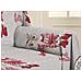 Telo Arredo Multiuso Linea Pensieri Delicati In Cotone Disegno Renna Rosso Matrimoniale Rosso - Foto miniatura 2
