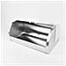 Mr-1671s Portapane, Coperchio Scorrevole, Design Elegante, Acciaio Inox. , Acrilico Trasparente - Foto miniatura 3